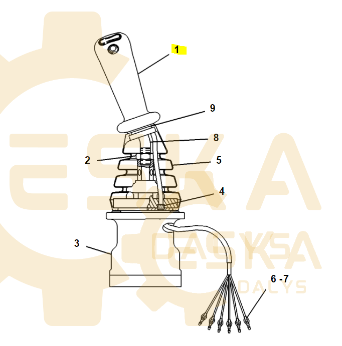 Valdymo rankena CVA - 1132531 - Image 5