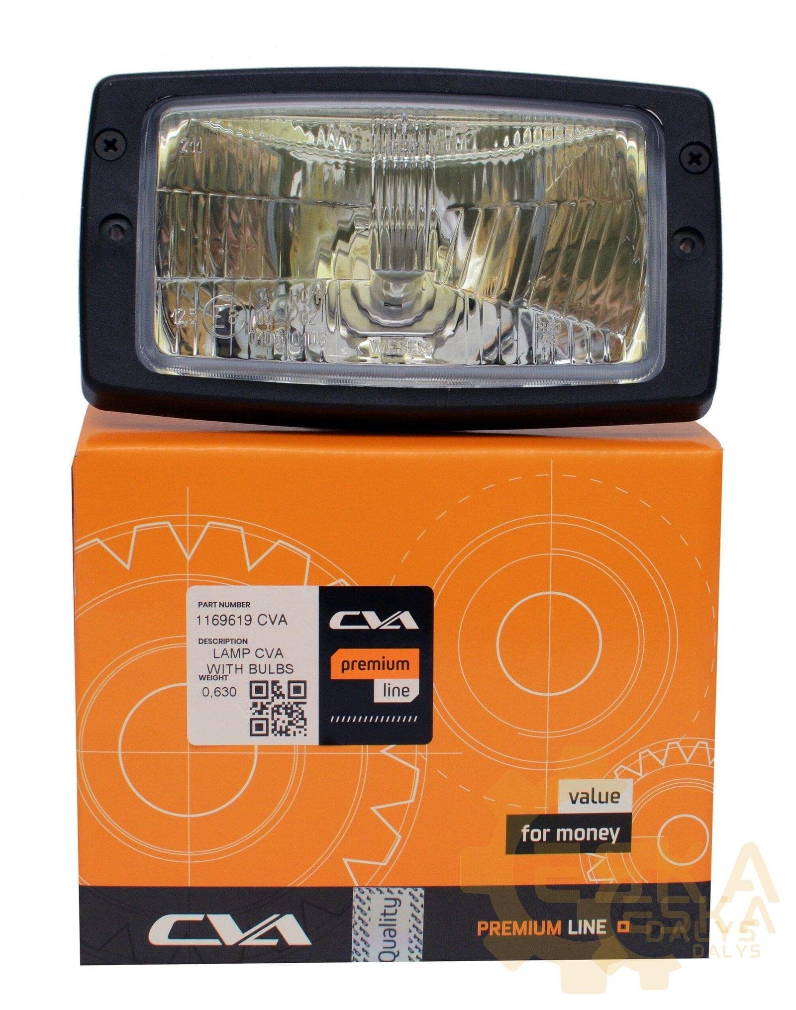 Žibintas CVA su lemputėmis - 1169619