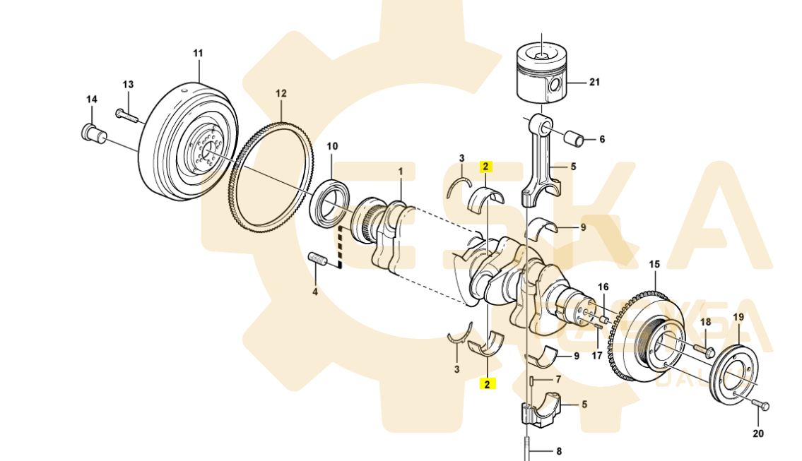 Indėklai OEM - 20459140 - Vaizdas 3
