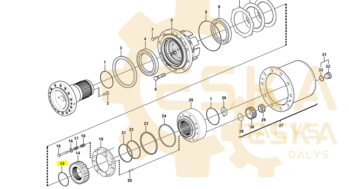 O-žiedas OEM - 14558950 - Vaizdas 2