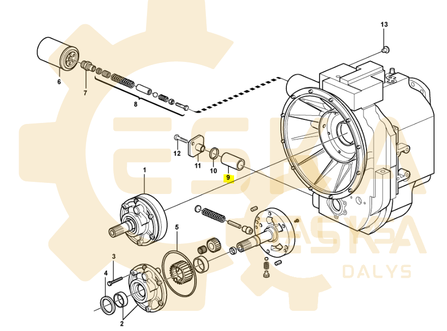 Tepalo filtras CVA - 11709050 - Vaizdas 4