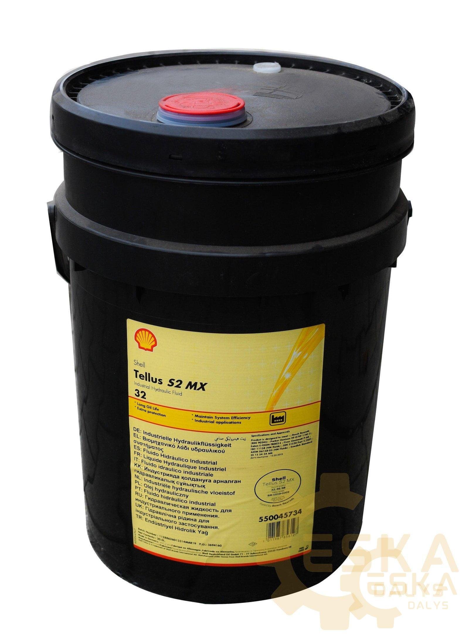 Hidraulinė alyva HP32 SHELL 20L - 4002/1025