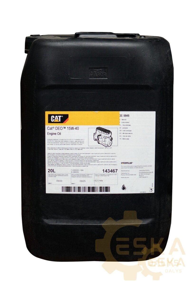 Variklio alyva 15W40 CAT Originalas 20 L - 3E9848