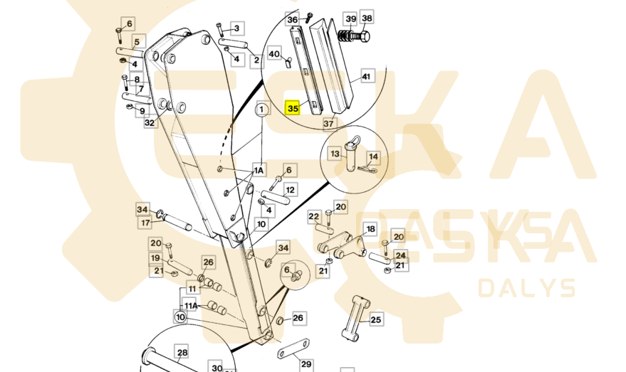 Slydimo plokštelė CVA LONG LIFE Poliamidas !!! - 123/06189 - Vaizdas 3