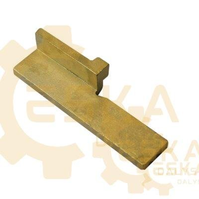 Slydimo plokštelė, metalinė CAT 120M - 2436663