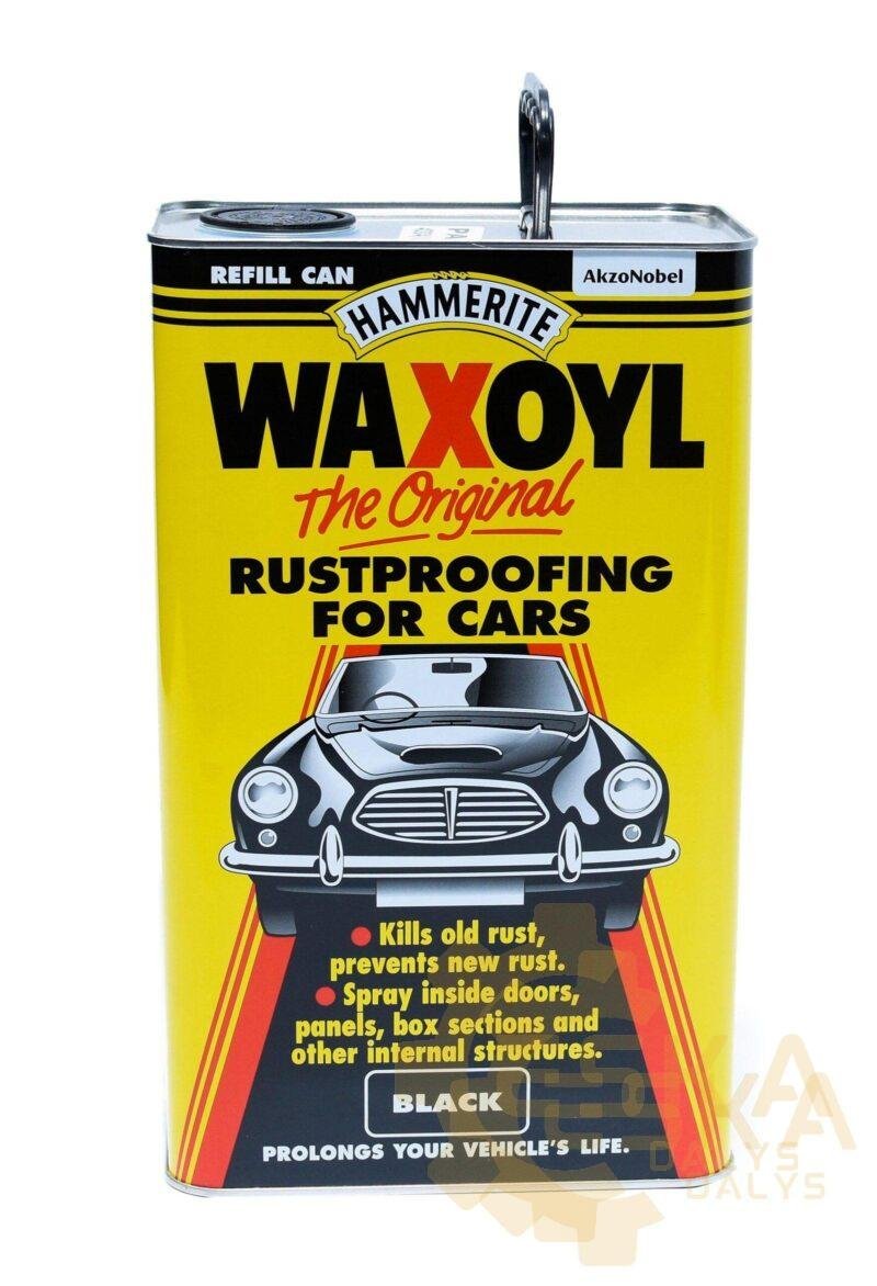 Tepalas WAXOYL JCB CAT VOLVO CVA 5L - 4004/0502