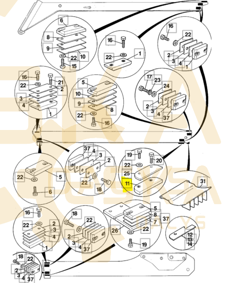 Slydimo plokštelė Poliamidas - LONG LIFE - 160/01789 - Vaizdas 2