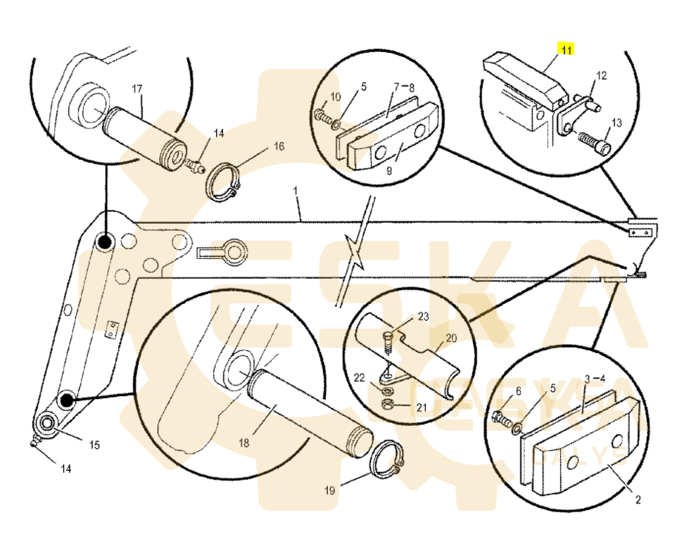 Slydimo plokštelė LONG LIFE - 8I3437