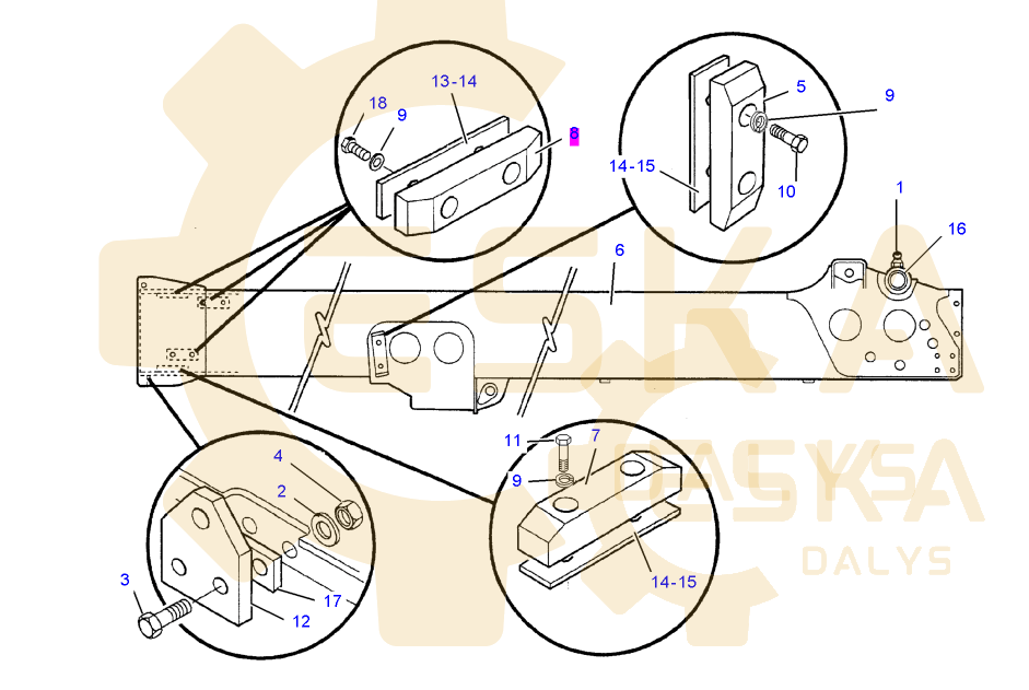 Slydimo plokštelė LONG LIFE Poliamidas !!! - 8I6294 - Vaizdas 4