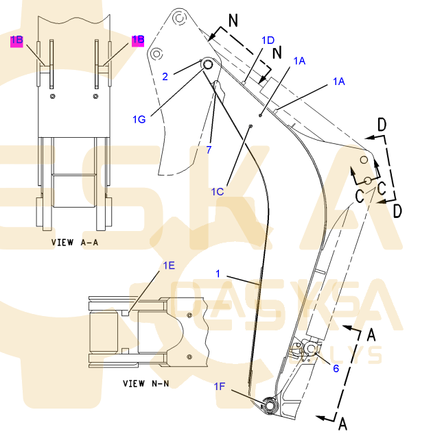 Kaištis - 9R8523 - Vaizdas 3