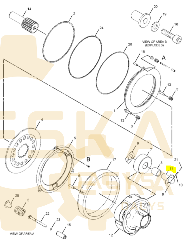 Kaištis - 8R1888 - Vaizdas 4