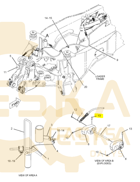 Kaištis Originalas - 6E1135 - Vaizdas 2