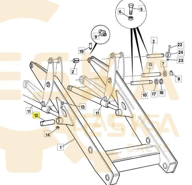 Kaištis CVA - 811/90676 - Billede 5