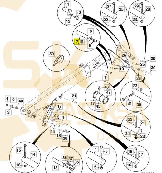 Kaištis CVA - 811/70088 - Image 3