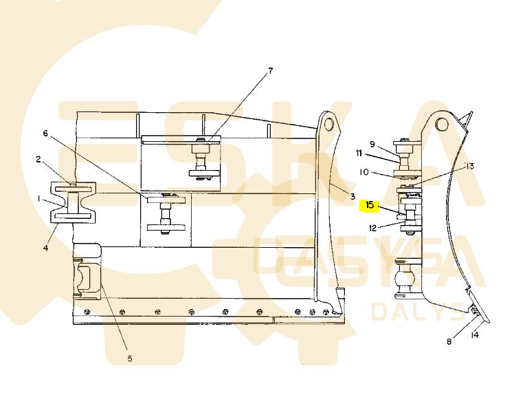 Kaištis CVA - 6Y1421 - Image 3