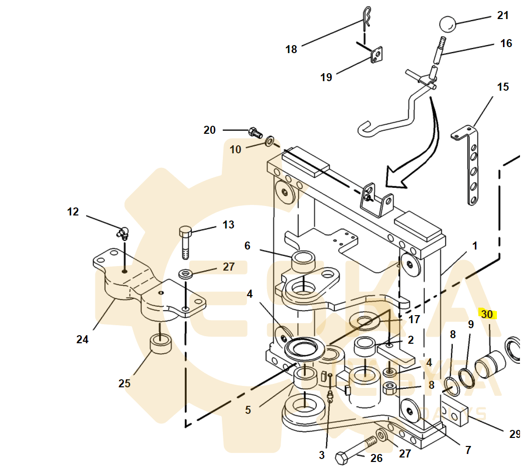 Stūmoklis CVA - 9R5387 - Vaizdas 5