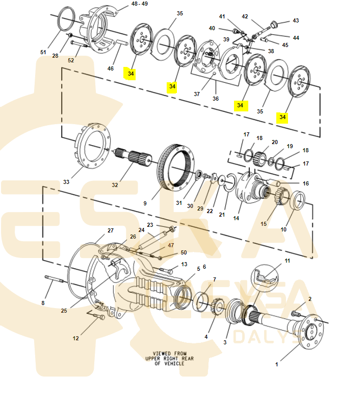 Stabdžių diskas BRONZA CVA - 9R2477 - Image 2