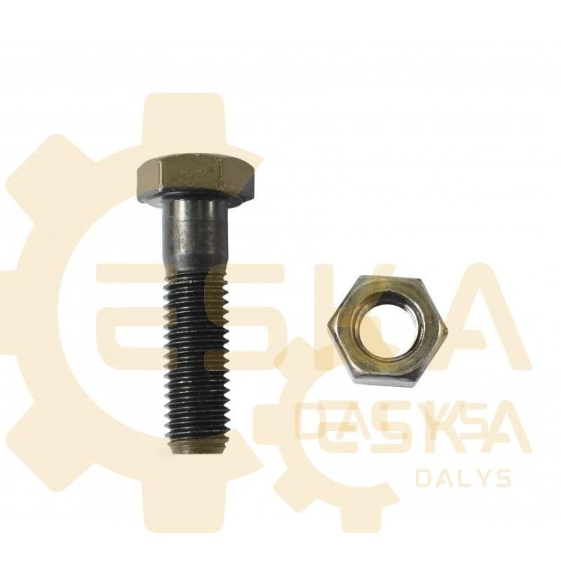 Dvigubo šoninio danties varžtas + veržle mini ekskavatoriui JCB - 826/01112