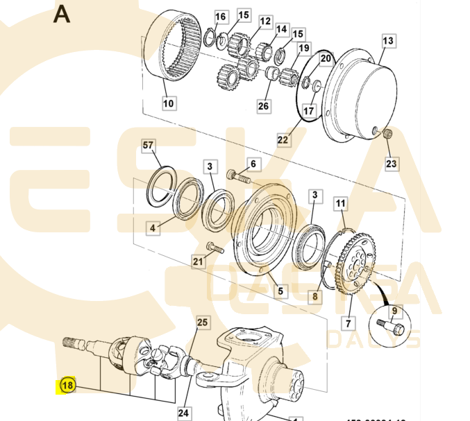 Varantysis pusašis CVA - 914/87900 - Vaizdas 2