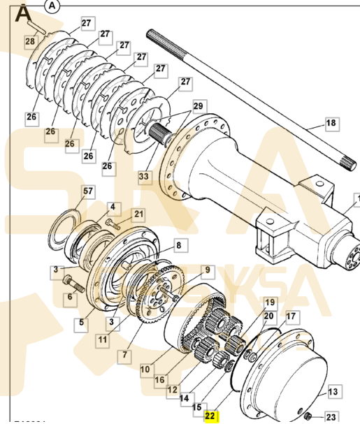 Guminis žiedas - 828/00196 - Vaizdas 2