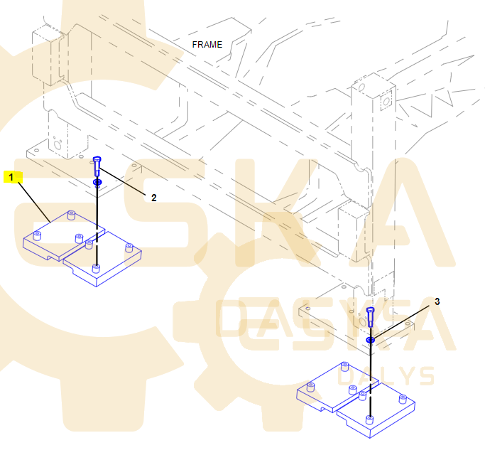 Guminė atramos pėda - 1667870 - Vaizdas 3
