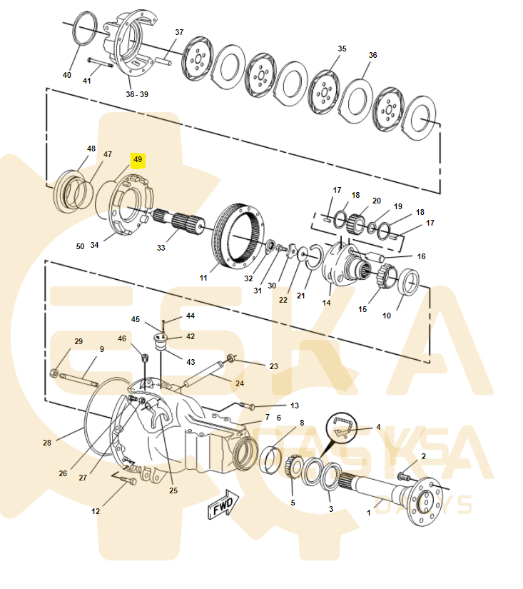O-žiedas Originalas - 9R9409 - Vaizdas 3