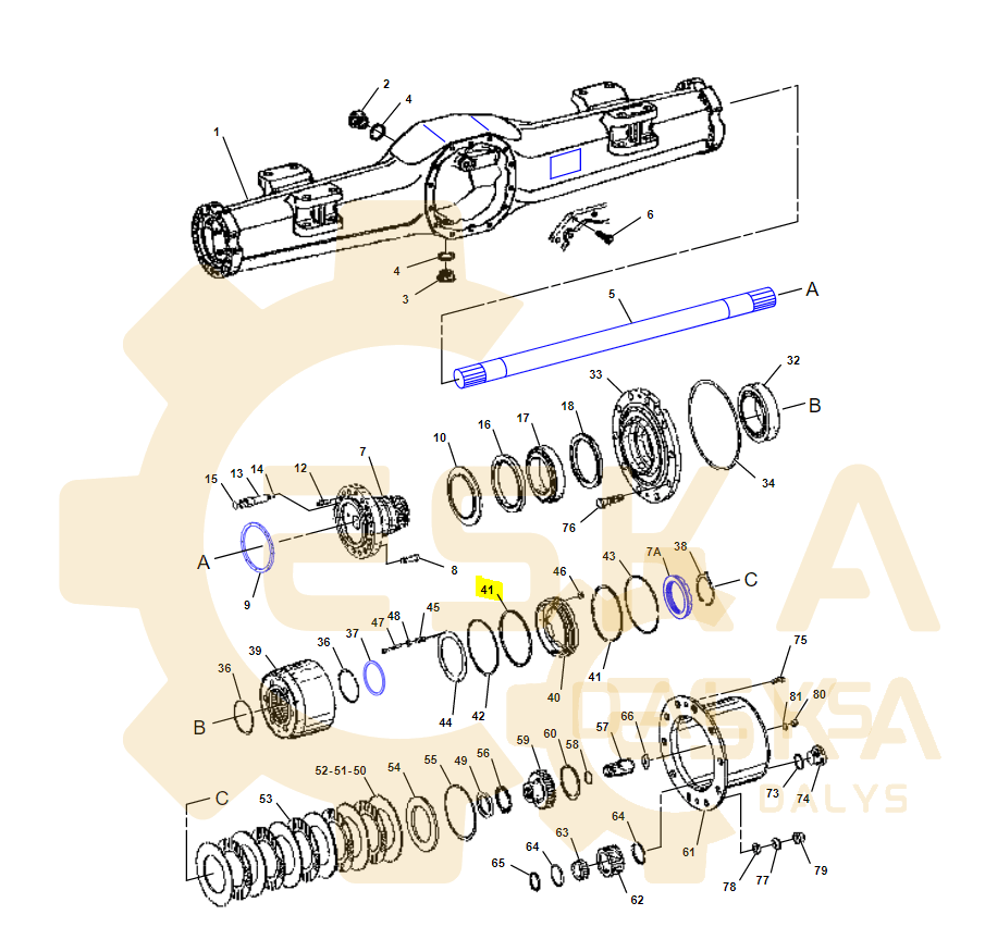 Sandarinimo žiedas - 1217639 - Image 3