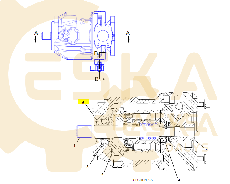 Veleno riebokšlis CVA - 6E4004 - Image 3