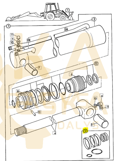 Sandariklių komplektas CVA - 991/00095 - Image 3
