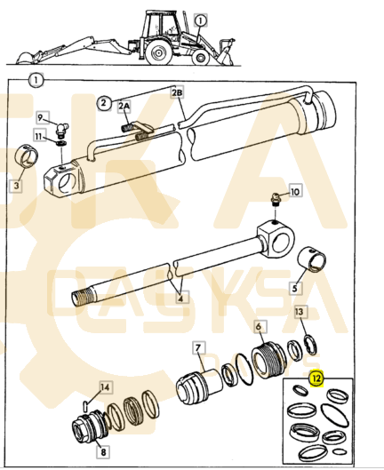 Sandariklių komplektas CVA - 991/00123 – Image 3
