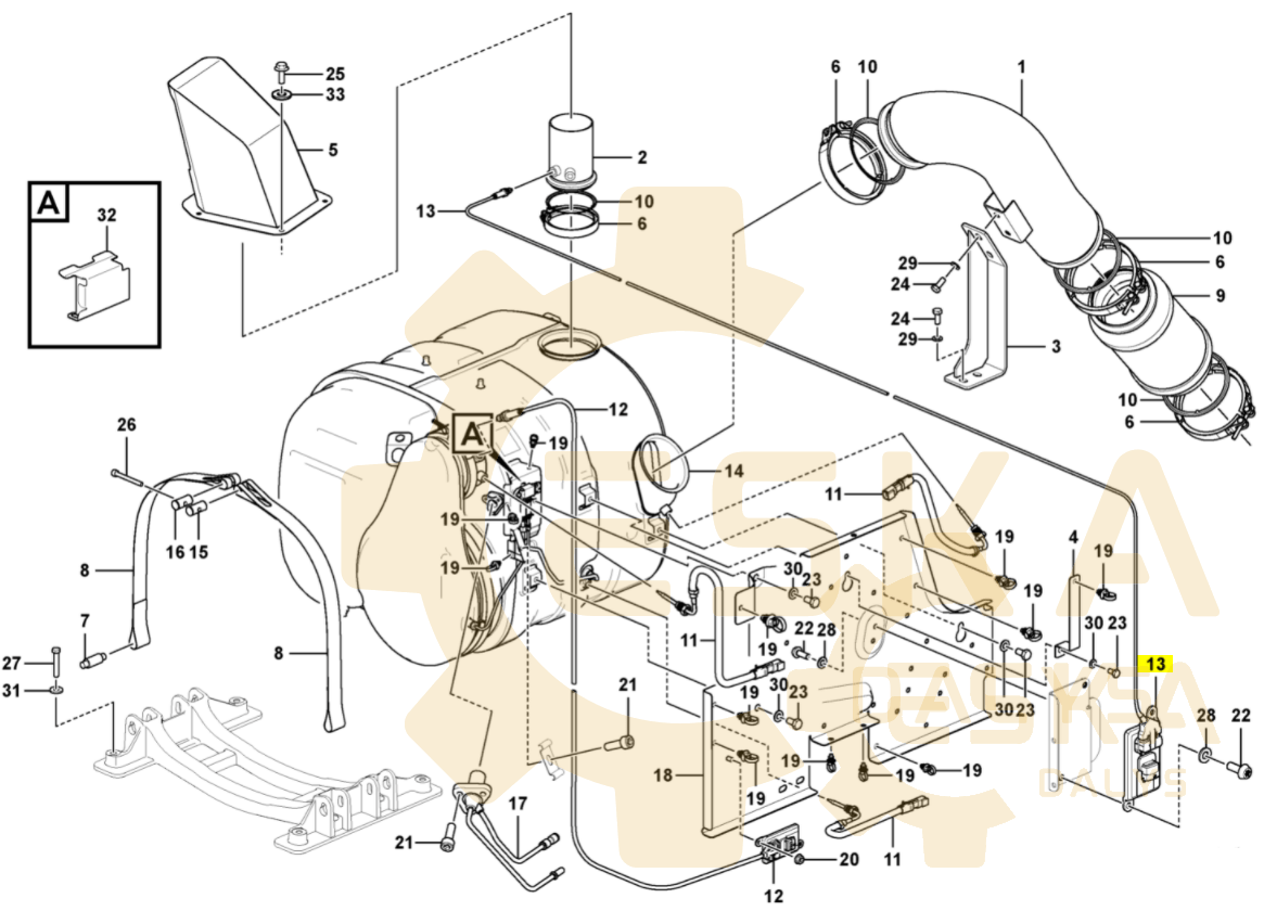 Lambda zondas daviklis NOX VOLVO - 22827993 - Vaizdas 2