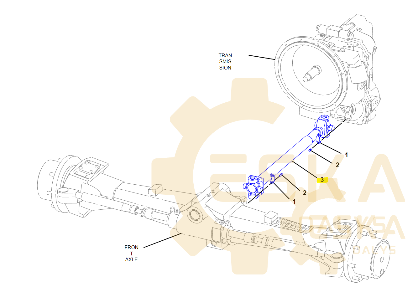 Pavaros velenas CVA - 1384560