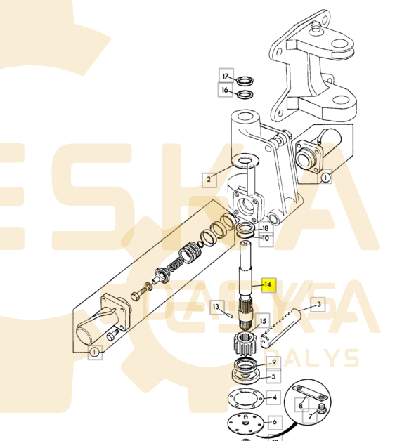 Schacht 3/4 CVA - 123/04862