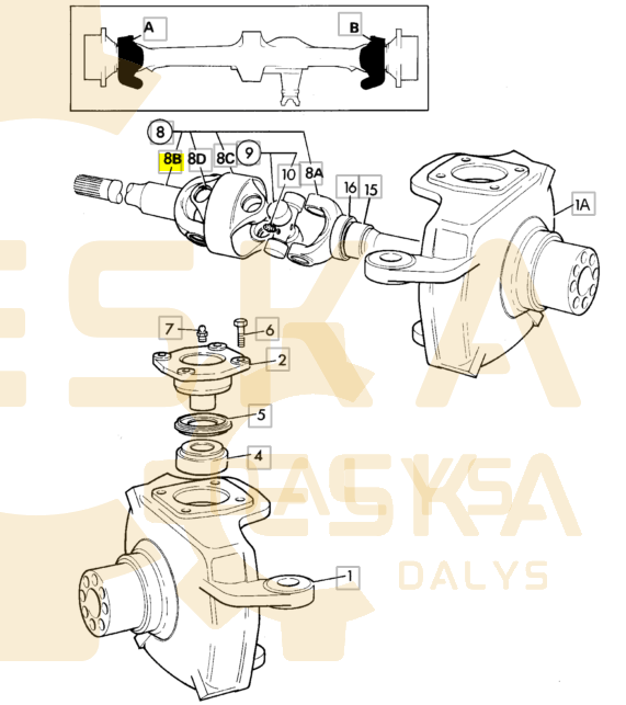 Varantysis pusašis CVA - 914/86204