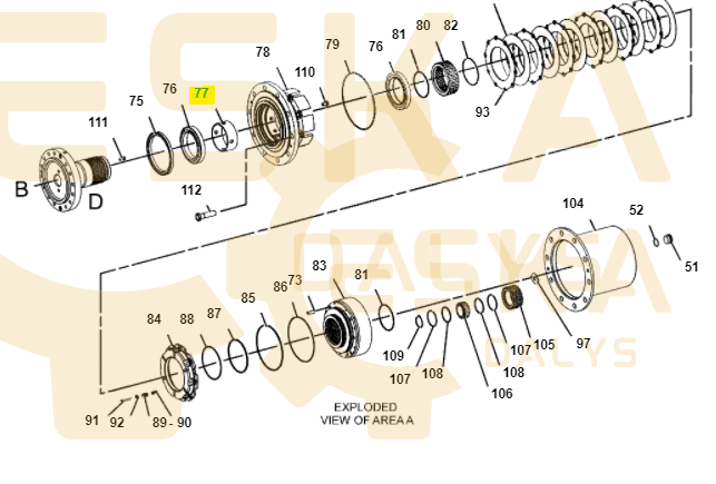 Įvorė OEM - 2383298 - Vaizdas 3