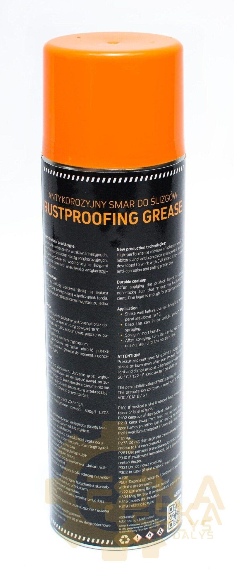 Tepalas 450 ML purškiamas, slydimo plokštelėms CVA - 4004/0501 - Image 3