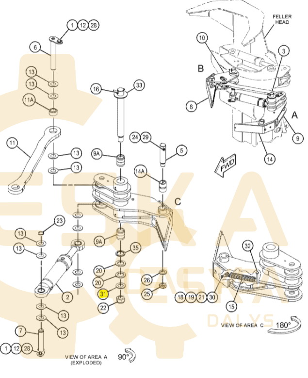 Poveržlė CVA - 8T4837 - Vaizdas 3