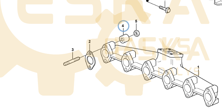 Įvorė VOLVO - 20847865 - Vaizdas 2