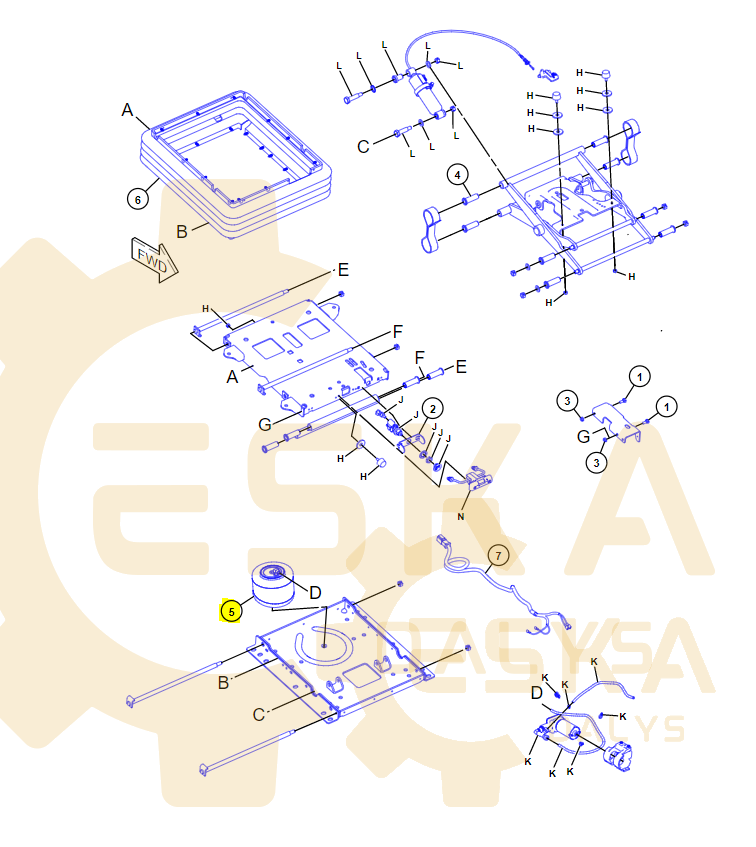 Pagalvė sėdynės CVA - 1631135 - Vaizdas 3