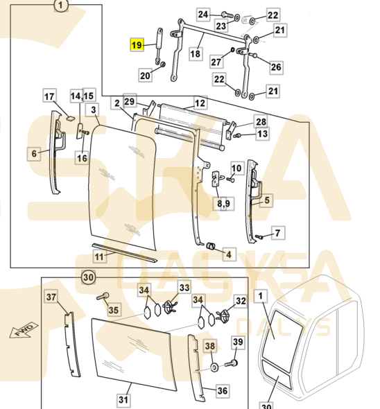 Dujinis amortizatorius CVA - 331/36371 - Vaizdas 3