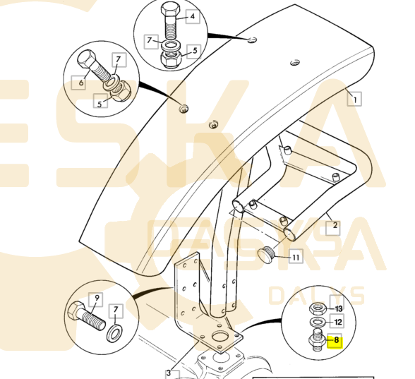 Varžtas - 826/01363 - Vaizdas 2