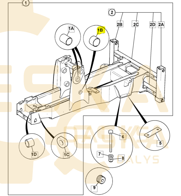 Pakabos įvorė - 809/00093 - Vaizdas 3