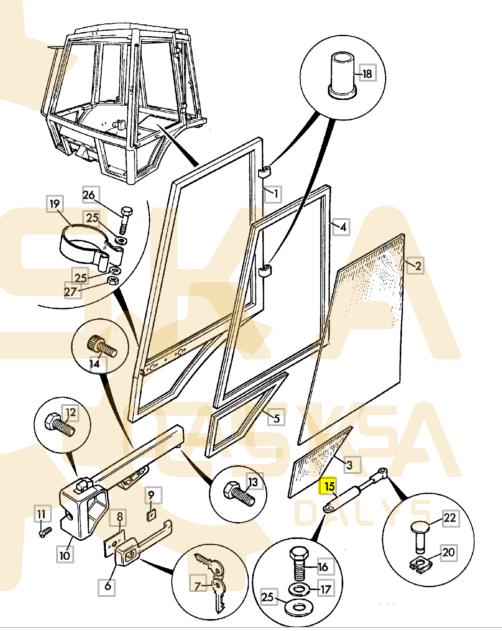 Dujinis amortizatorius CVA - 123/05403 - Vaizdas 3