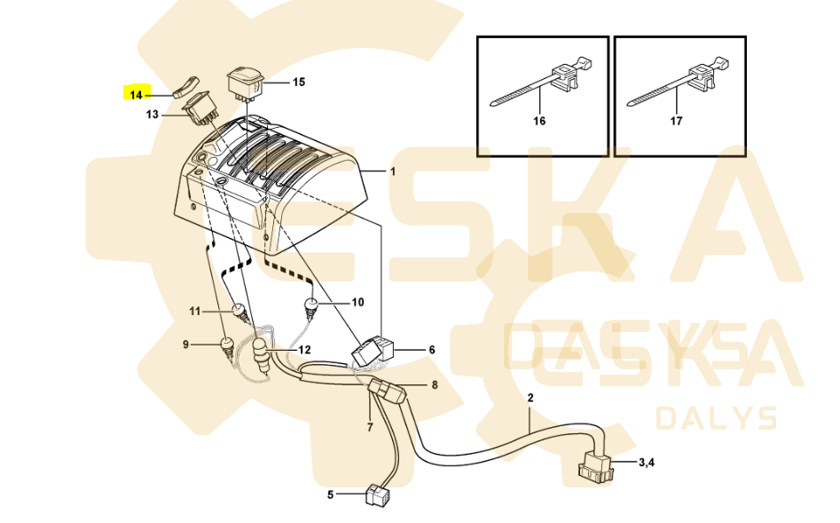 Perjungėjas OEM - 11170288 - Vaizdas 3