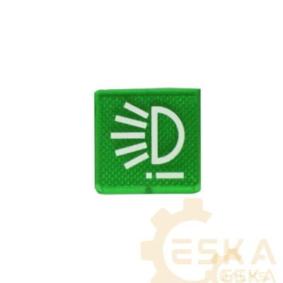 Jungiklio lipdukas, darbo šviestuvui, žalias - 701/10500