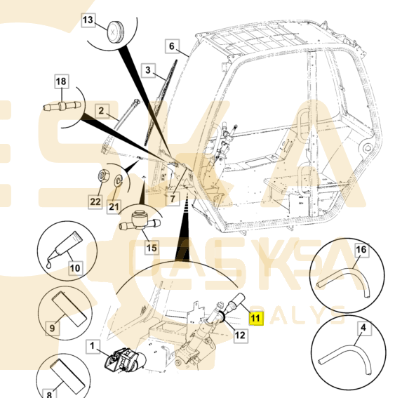 Perjungėjas OEM - 701/80297 - Vaizdas 4