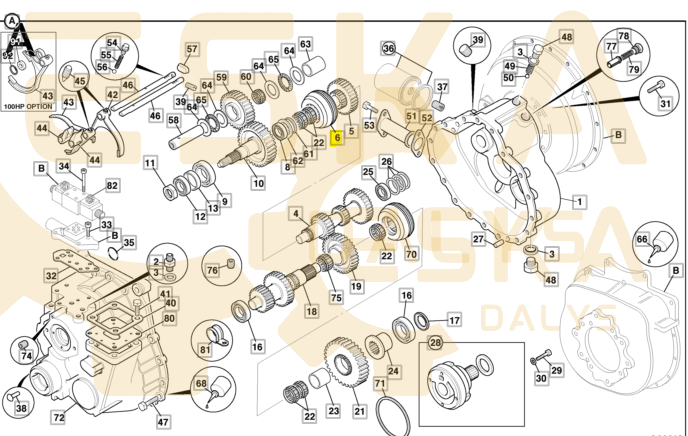 Sinchronizatorius - 445/03300 - Vaizdas 3