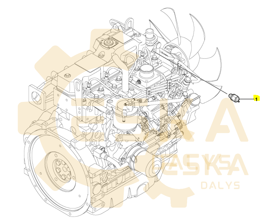 Temperatūros daviklis OEM - 11802936 - Kuva 2