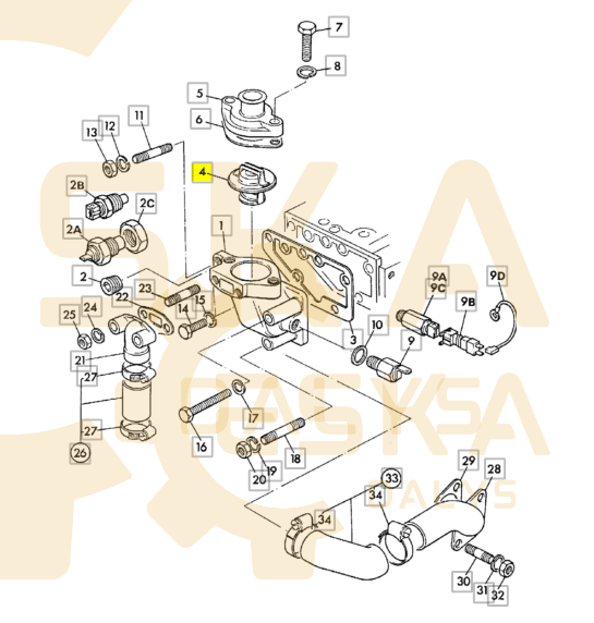 Termostatas - 02/100071 - Vaizdas 3