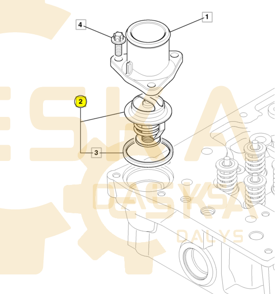 Termostatas - 320/04552 - Image 2